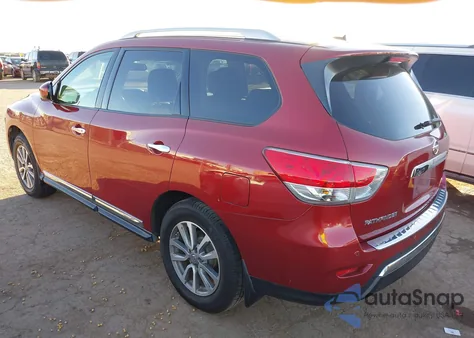 2014 Nissan Pathfinder Sl z USA, uszkodzony, nr VIN 5N1AR2MN7EC646861